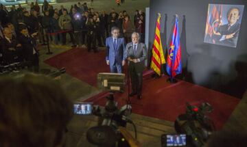 Florentino Pérez y Josep Maria Bartomeu.