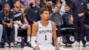 San Antonio’s Victor Wembanyama seems to pay attention to how his early career is taking shape and key moments of it.