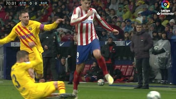 La acción de la polémica que le pudo costar la roja a Piqué