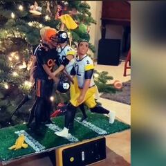 La decoración navideña que no le gustará a los fans de Steelers