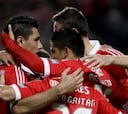 El Benfica llega a la final de la Copa con un gol de Cardozo