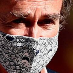 La mascarilla de Simón en el funeral de estado por las muertes por coronavirus