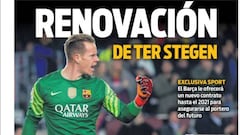 Portada del Diario Sport del día 24 de agosto de 2016.