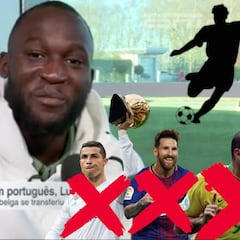 Ni Ronaldo, ni Messi, ni Cristiano: el sorprendente ídolo de Lukaku es este otro