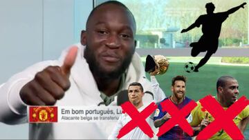 Lukaku sorprendió al revelar a su ídolo del fútbol mundial