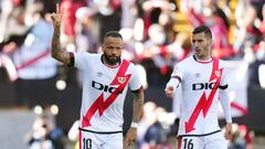 Beb&eacute; celebra su gol al Sevilla.