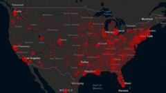 La curva del COVID-19 en Estados Unidos sigue siendo ascendente, para este domingo se registran poco m&aacute;s de 530 mil casos confirmados y m&aacute;s de 20 mil decesos.