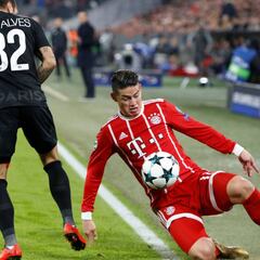 Cuatro razones por las que James se ganó la titular del Bayern