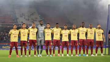 Posible formación de Tolima para la final de Liga BetPlay.
