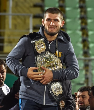 Khabib Nurmagomedov.