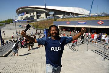 Ambiente de Champions en las calles de Madrid