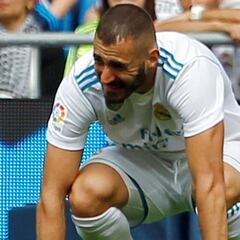 Karim Benzema regresa lesionado tras las vacaciones