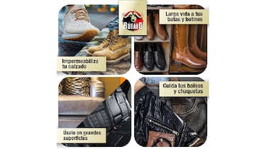 Adiós a estropear el cuero de tus prendas con este protector impermeable: con grasa de caballo y fácil de aplicar