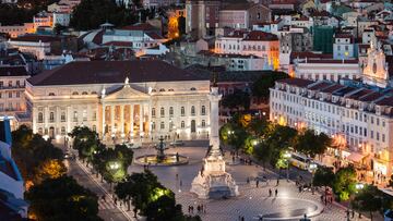 Panorámica de Lisboa.