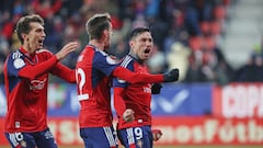 La celebración del Osasuna en imágenes