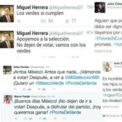 El Piojo Herrera y 30 más, exonerados por 'tuits verdes'