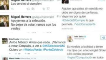 Los tuits que se lanzaron el día de las elecciones