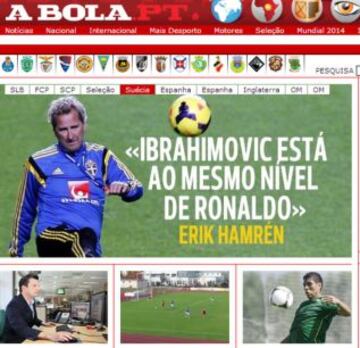 Portadas de la prensa extranjera