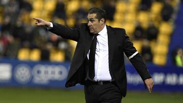 Sandoval, durante un partido del Córdoba.