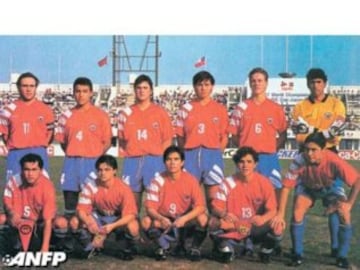 La formación histórica de la Sub 17.