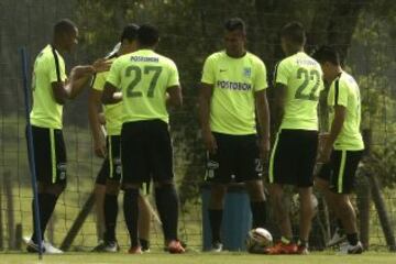 Nacional preparó así el clásico ante Millonarios