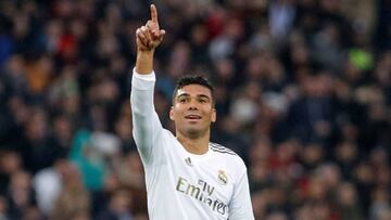 Casemiro, jugador del Real Madrid.