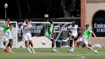 Eder Militao, Eden Hazard, Eduardo Camavinga, Rodrygo Goes y Federico Valverde.