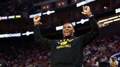 The Lakers’ Russell Westbrook could be on his way to the Indiana Pacers