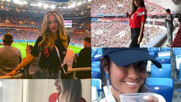 Estas son las WAGs que pasan a cuartos de final en el Mundial .