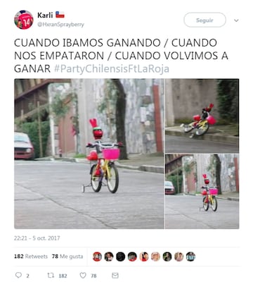 Los memes más divertidos del sufrido triunfo de Chile