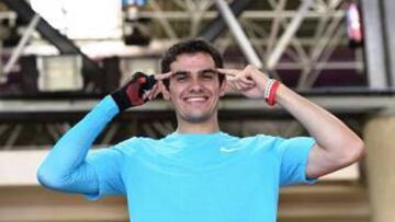 Bruno Hortelano. Hoy hace un año de su accidente de tráfico.