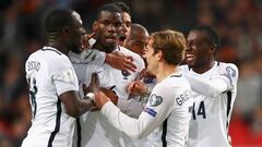 Pogba da un importantísimo triunfo a Francia con un golazo