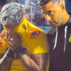 La tristeza de Juan Carlos Gaete: se retiró de la cancha entre lágrimas