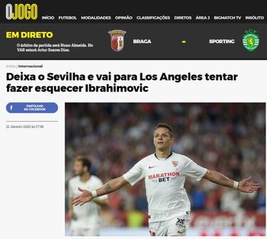 Así reaccionó el mundo ante el fichaje de Chicharito con LA Galaxy