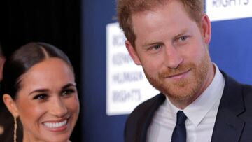 Prince Harry, Duke of Sussex, Meghan, Duchess of Sussex attend the 2022 Robert F. Kennedy Human Rights Ripple of Hope Award Gala in New York City back in December last year.
