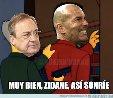 Los mejores memes del regreso de Zidane al Real Madrid