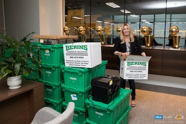 Why is Lakers owner Jeanie Buss defending LeBron James’ salary?