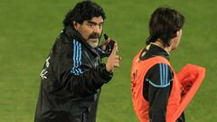 Maradona convivirá con el Nápoles en su visita a Madrid