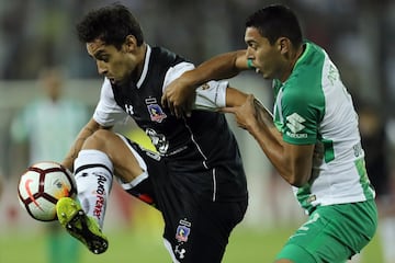 Un gol de Vladimir Hernández dio el triunfo a Atlético Nacional ante Colo Colo en el debut en la Copa Libertadores 2018. Delfín, el próximo rival del verde.