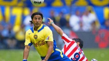 Ricardo Rojas anotó un gol jugando por América en la Copa Libertadores 2007. 