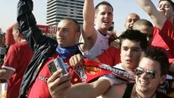 Alrededor de 2.200 seguidores del Manchester podrían acudir a Mestalla