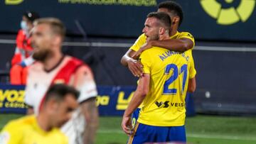 Cádiz 1 - Rayo Vallecano 1: goles y resumen de LaLiga SmartBank
