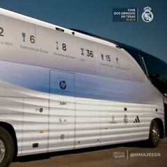 Real Madrid’s eye-catching new bus leaves fans in awe