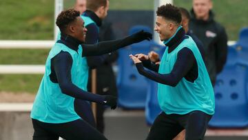 Southgate 'won't hesitate' to start Sancho, Hudson-Odoi after Rashford injury