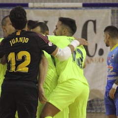 Barça Lassa, Jaén Paraíso Interior y Palma Futsal, a cuartos de final