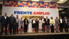 Frente Amplio por México recolecta más de 2 millones de firmas: ¿quiénes son los 12 aspirantes y qué sigue?