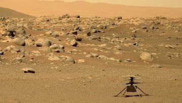 El “último regalo” para la humanidad del Ingenuity en Marte