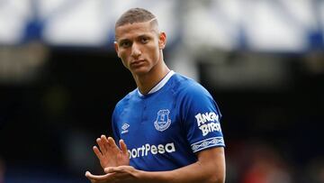 Richarlison, delantero del Everton.