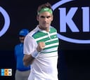 Federer, pura clase: sus diez mejores puntos en Australia