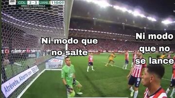 Los 7 mejores memes que dejó el triunfo de Tigres sobre Chivas